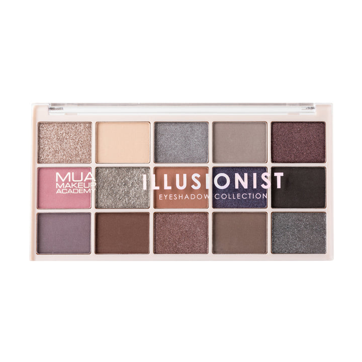 MUA 15 SHADE EYESHADOW PALETTE - ILLUSIONIST