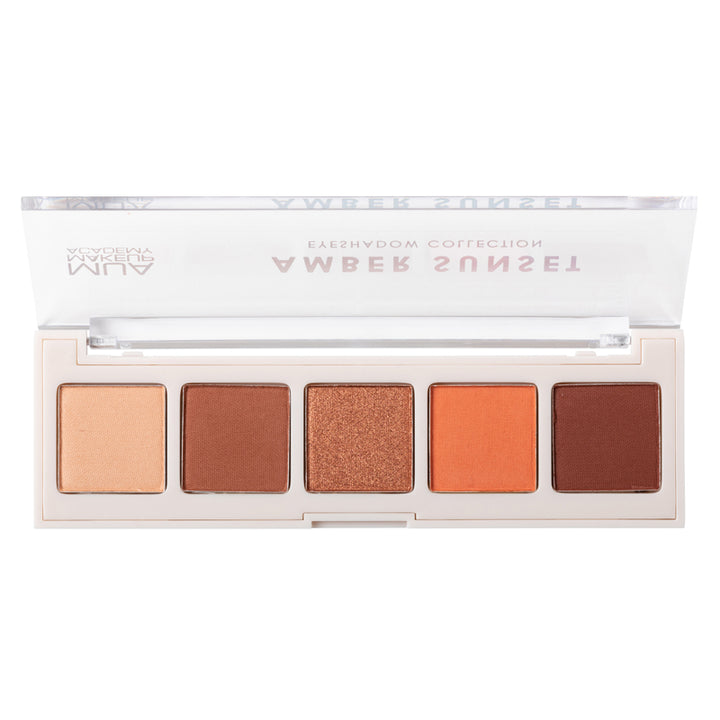 MUA 5 SHADE EYESHADOW PALETTE - AMBER SUNSET