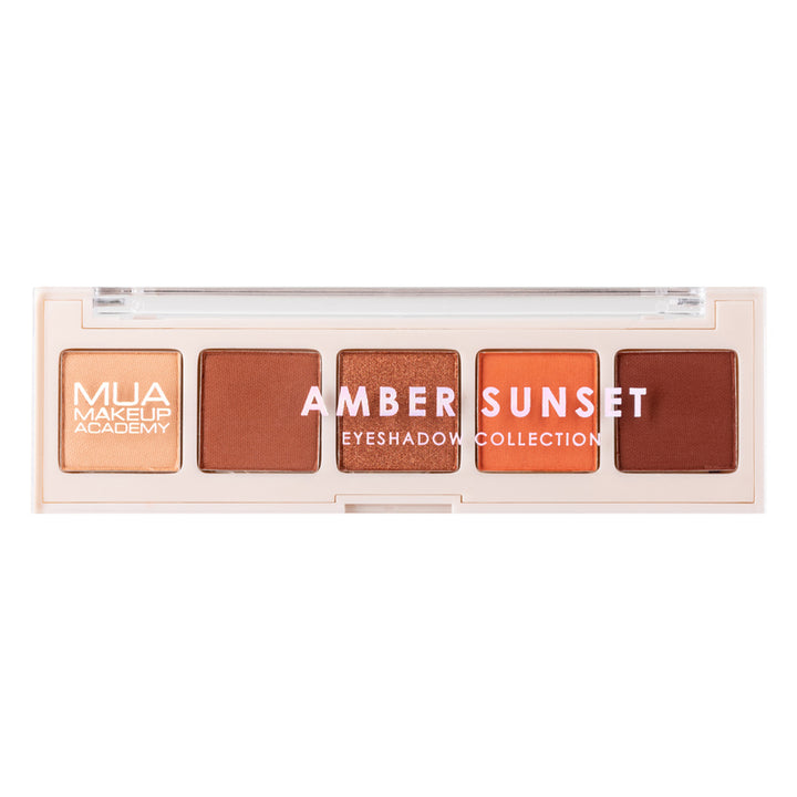 MUA 5 SHADE EYESHADOW PALETTE - AMBER SUNSET