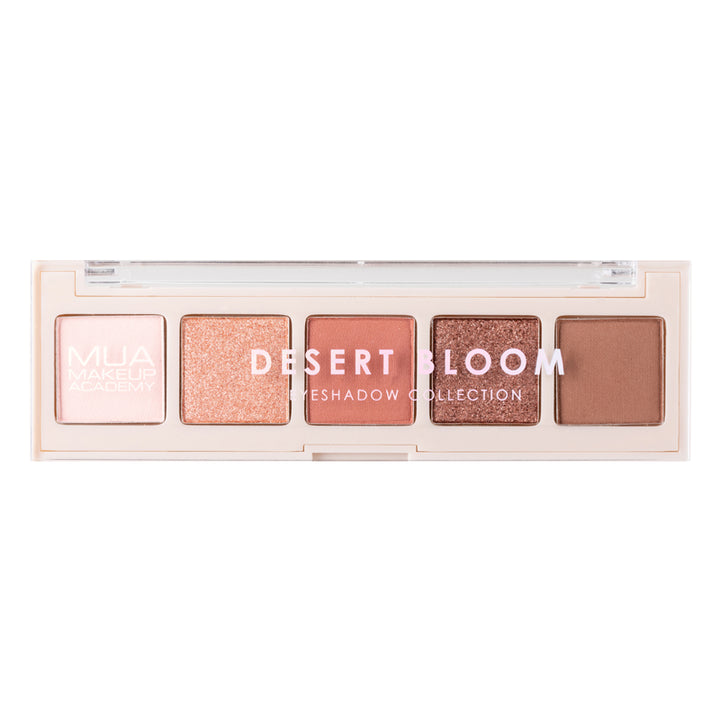 MUA 5 SHADE EYESHADOW PALETTE - DESERT BLOOM