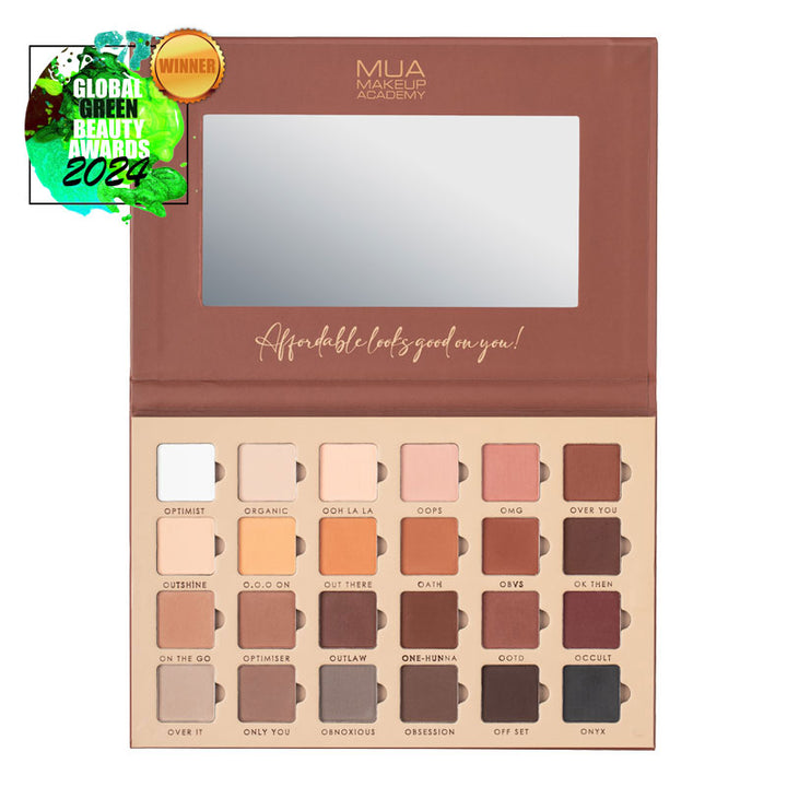 MUA Ultimate Obsession 24 Shade Matte Nude Eyeshadow Palette